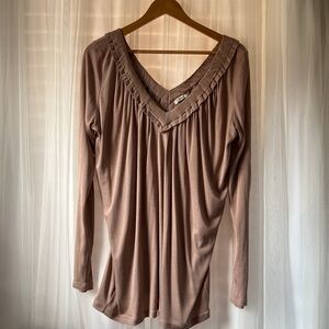 Vintage Chloe Quartz Rose Long Sleeve Top